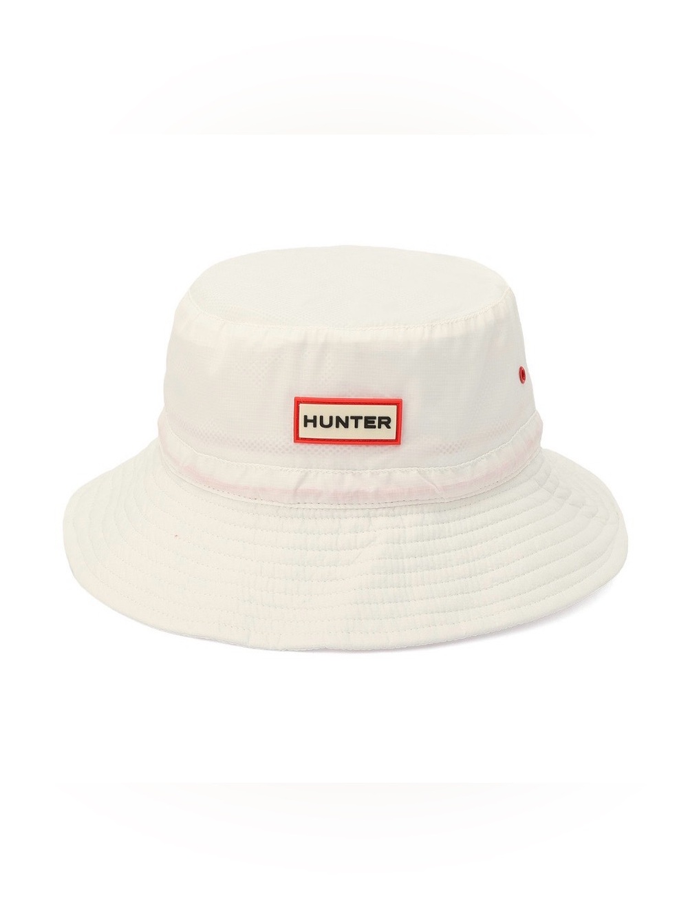 Hunter Ripstop Bucket Hat Women’s White / Off White NWT Packable Nylon Rain Hat - Picture 2 of 9